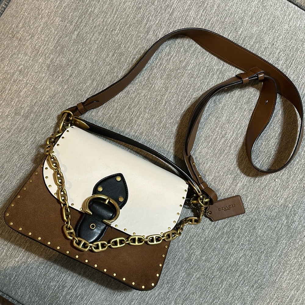 Coach leather crossbody